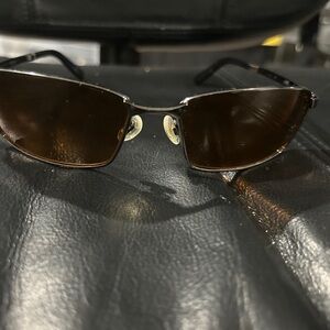 Serengeti Stylish Metal and Brown lens Sunglasses